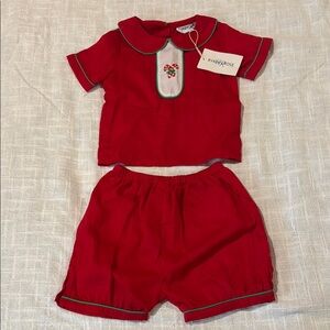 Ryker Rose Christmas outfit